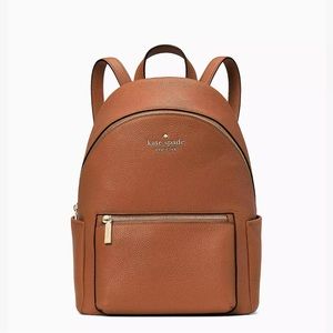 Kate Spade gingerbread Leila Dome Backpack. NWT